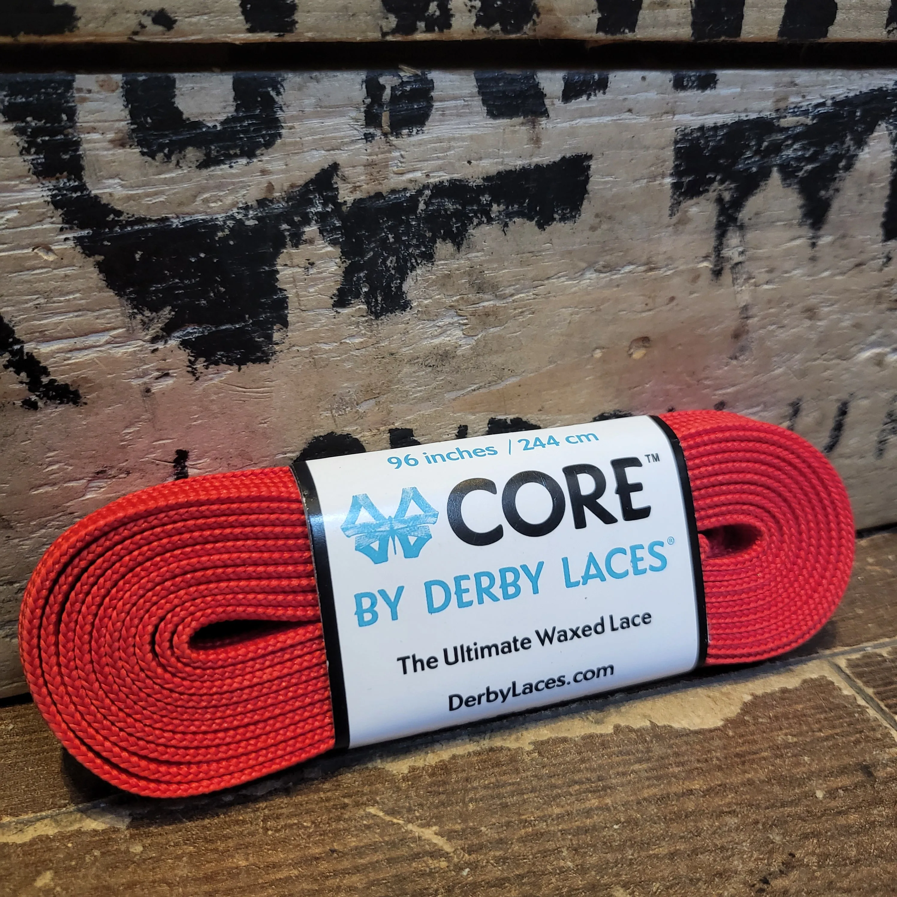 108''/274cm SOLID COLOUR Waxed Derby Laces