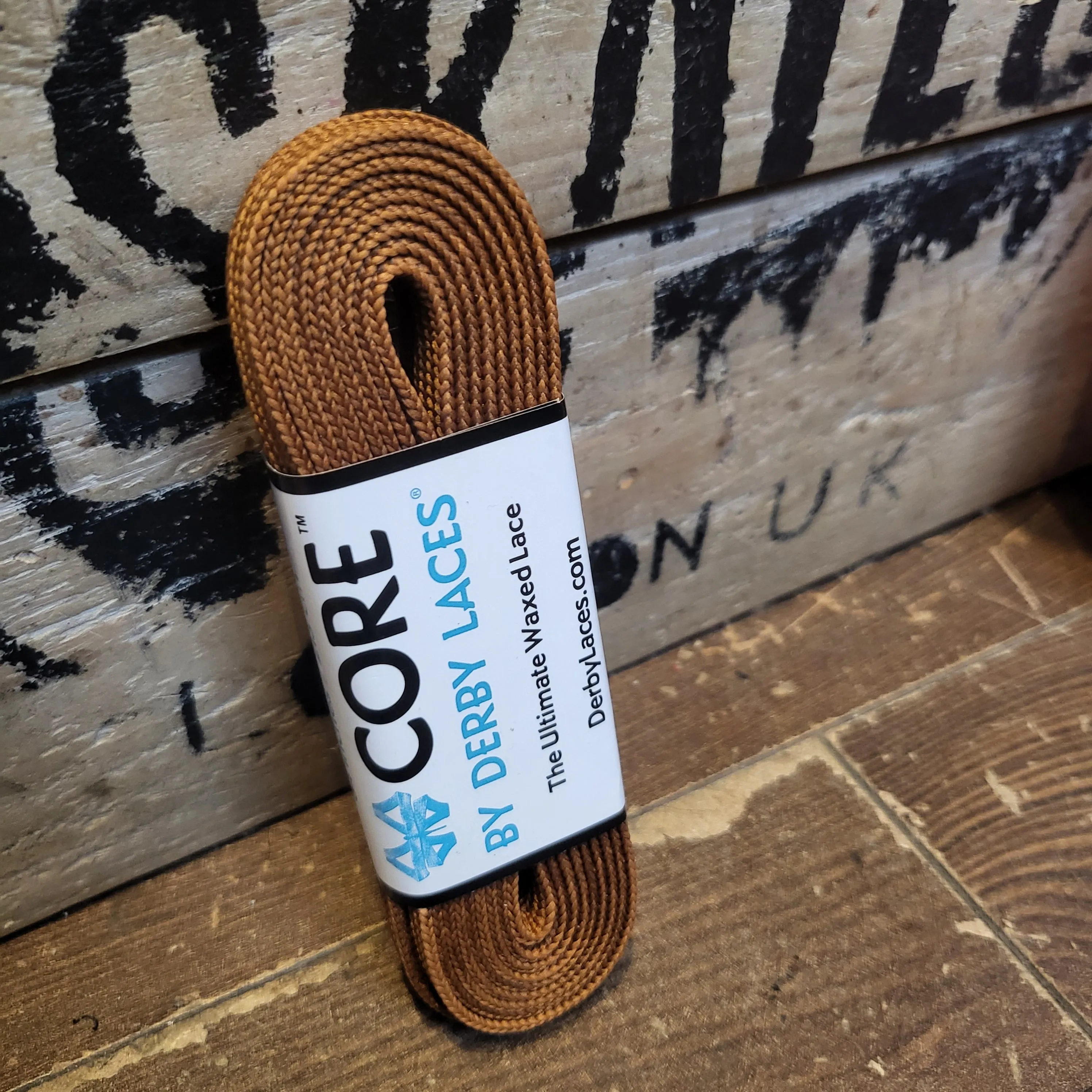 108''/274cm SOLID COLOUR Waxed Derby Laces