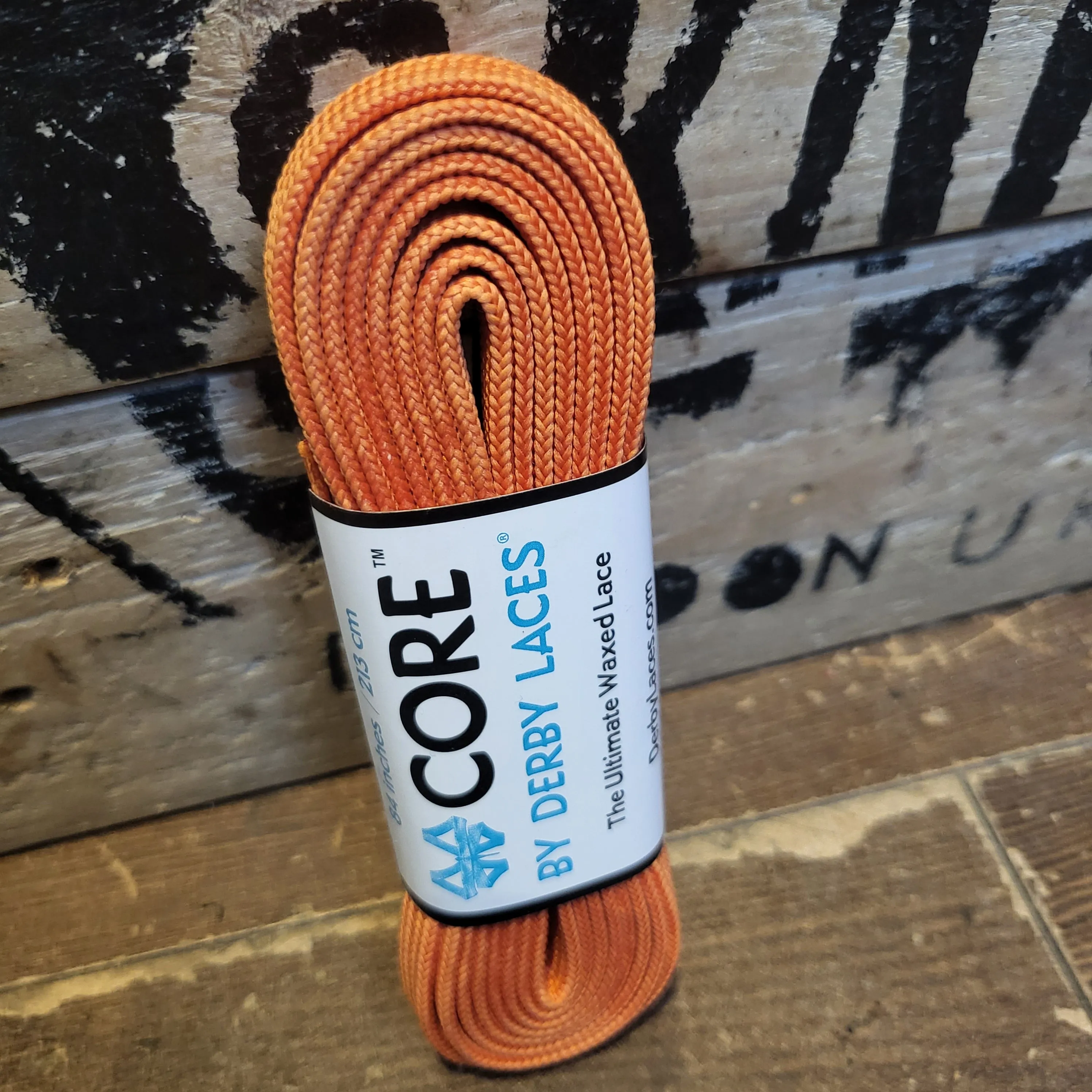 108''/274cm SOLID COLOUR Waxed Derby Laces