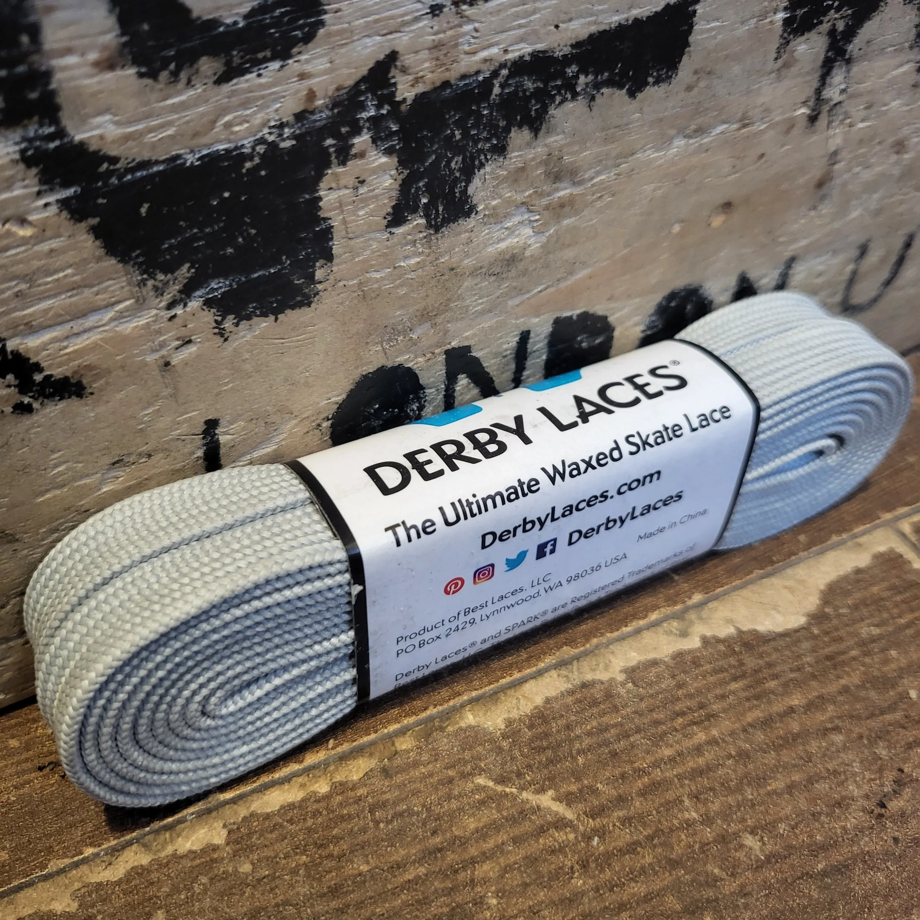 108''/274cm SOLID COLOUR Waxed Derby Laces