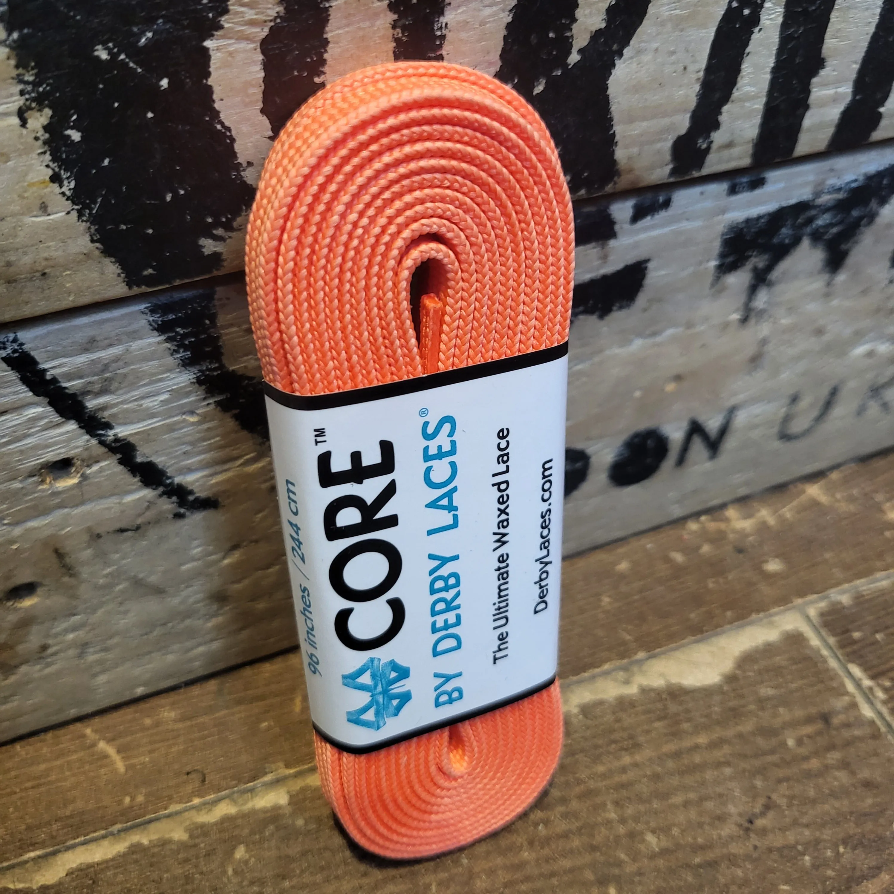 108''/274cm SOLID COLOUR Waxed Derby Laces