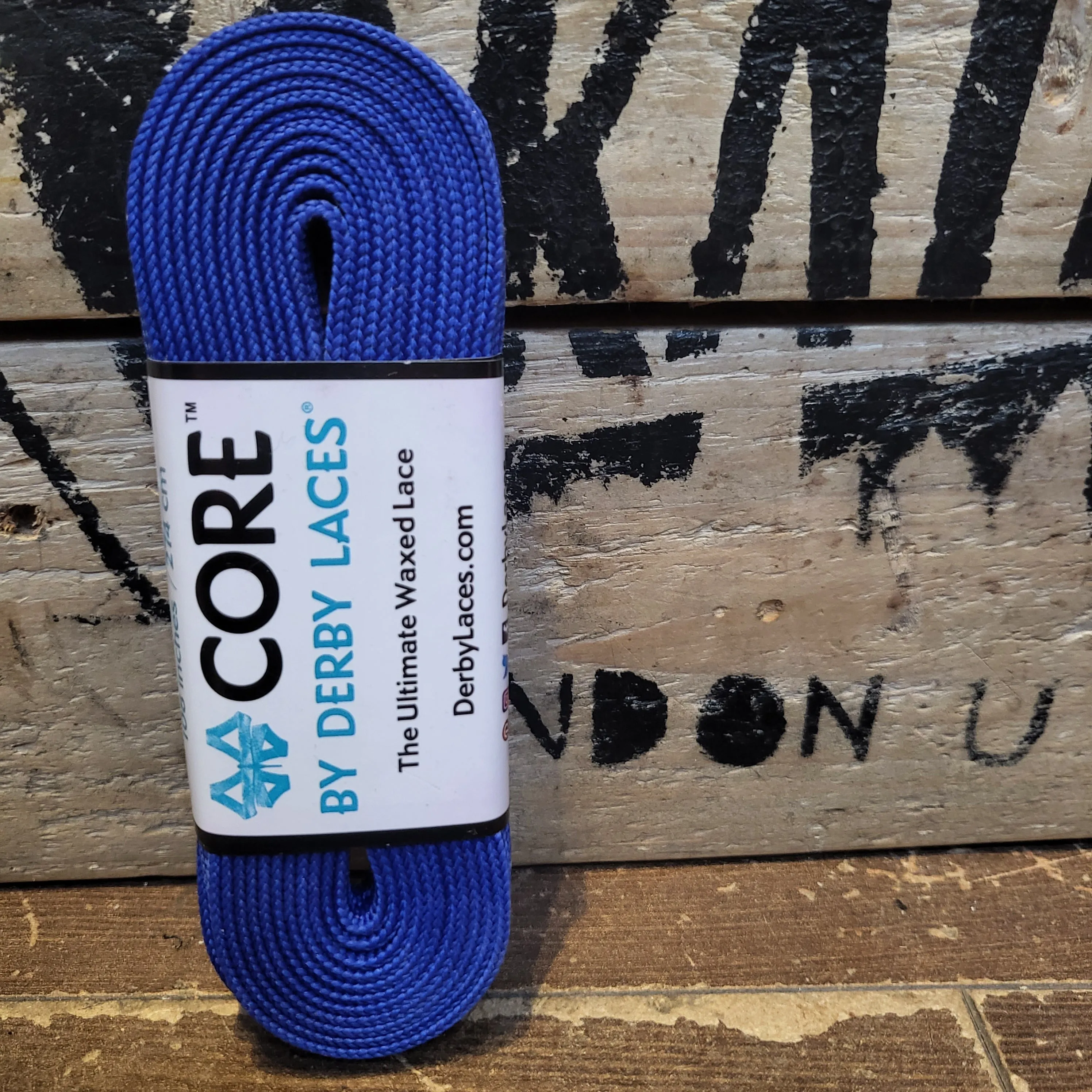 108''/274cm SOLID COLOUR Waxed Derby Laces