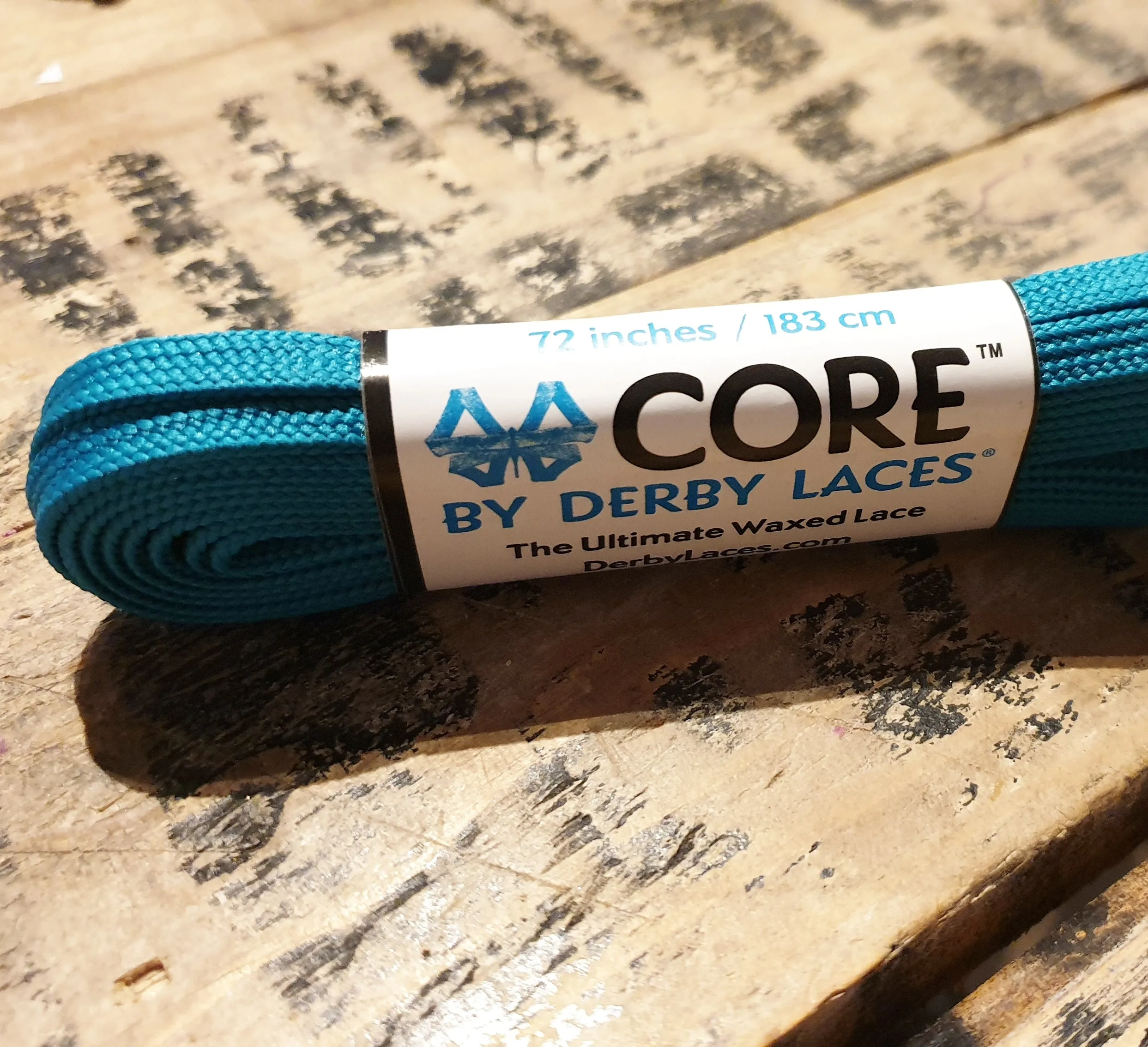 108''/274cm SOLID COLOUR Waxed Derby Laces