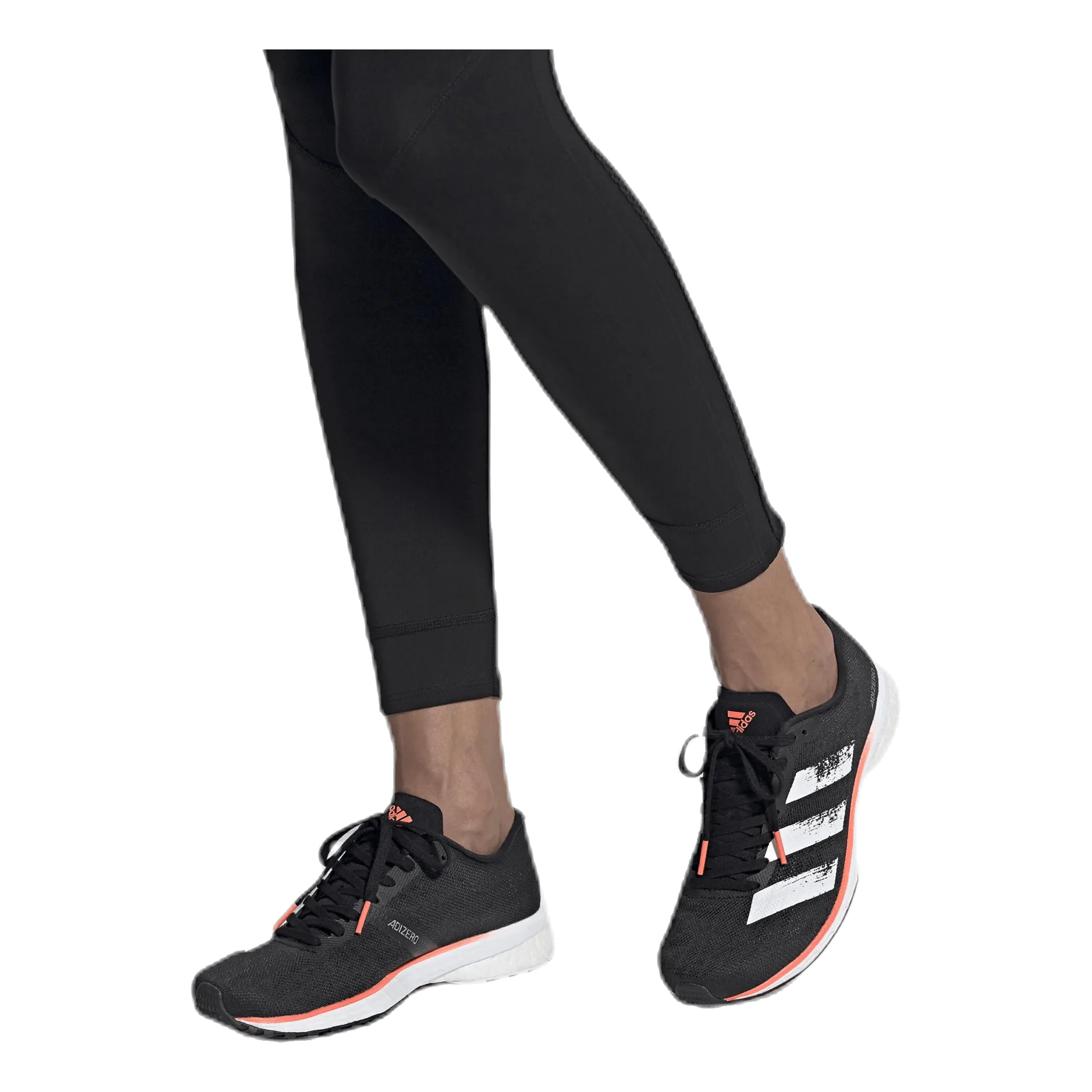 Adizero Adios 5 Shoes Core Black / Cloud White / Signal Coral