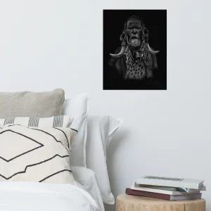 African Beauty by Samuel Friday - Poster