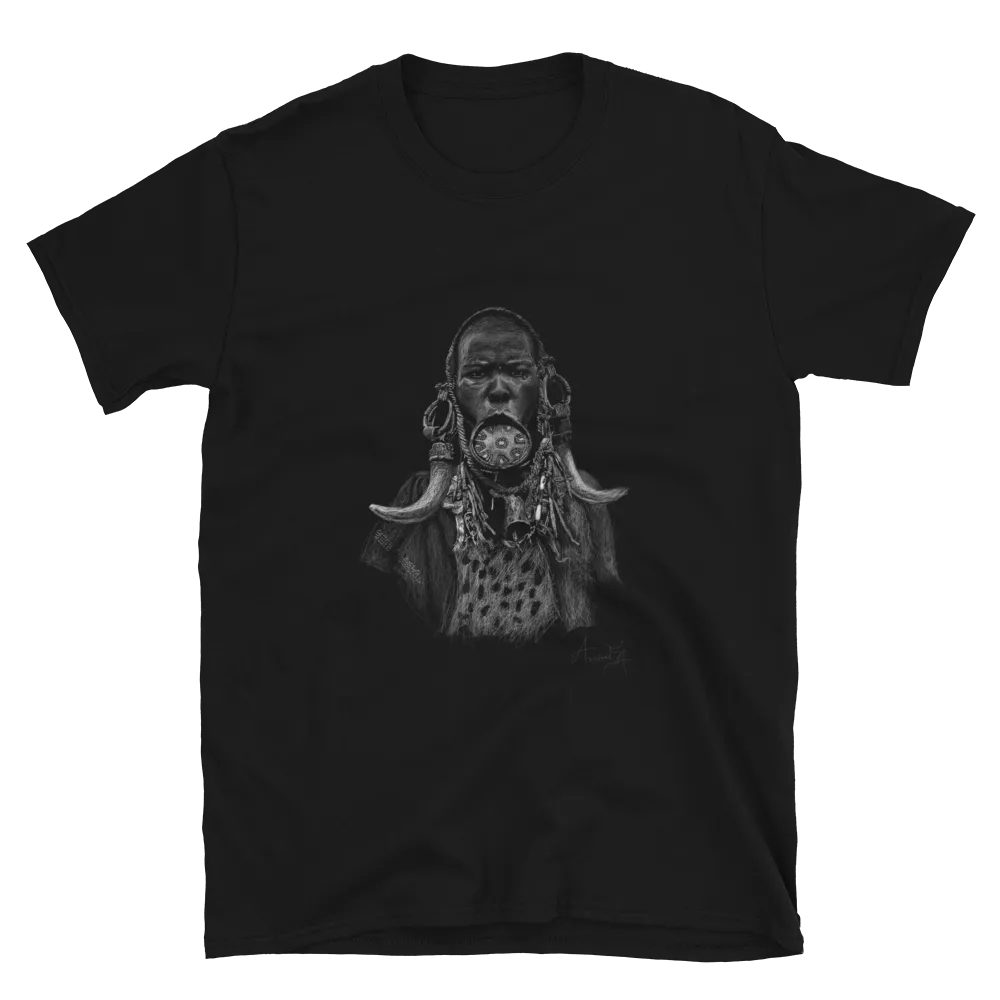 African Beauty by Samuel Friday - T-Shirt