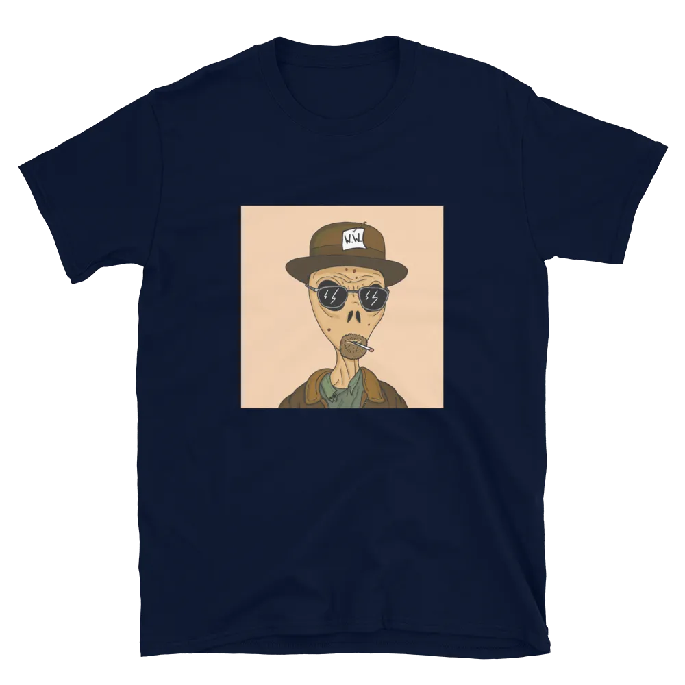 Alien #0004 by inkink Shivadelic  - T-Shirt