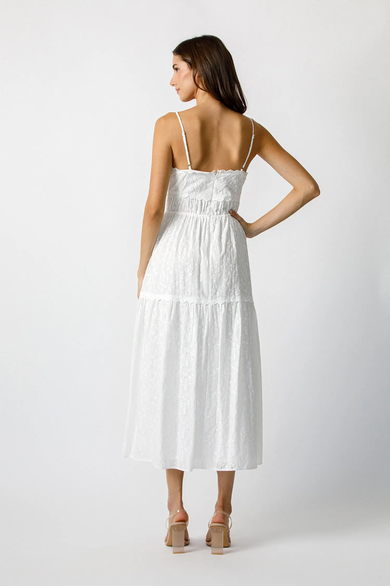 Alliana Eyelet Dress