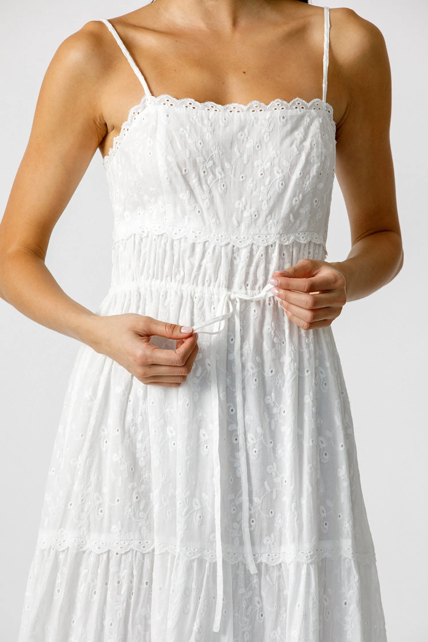 Alliana Eyelet Dress