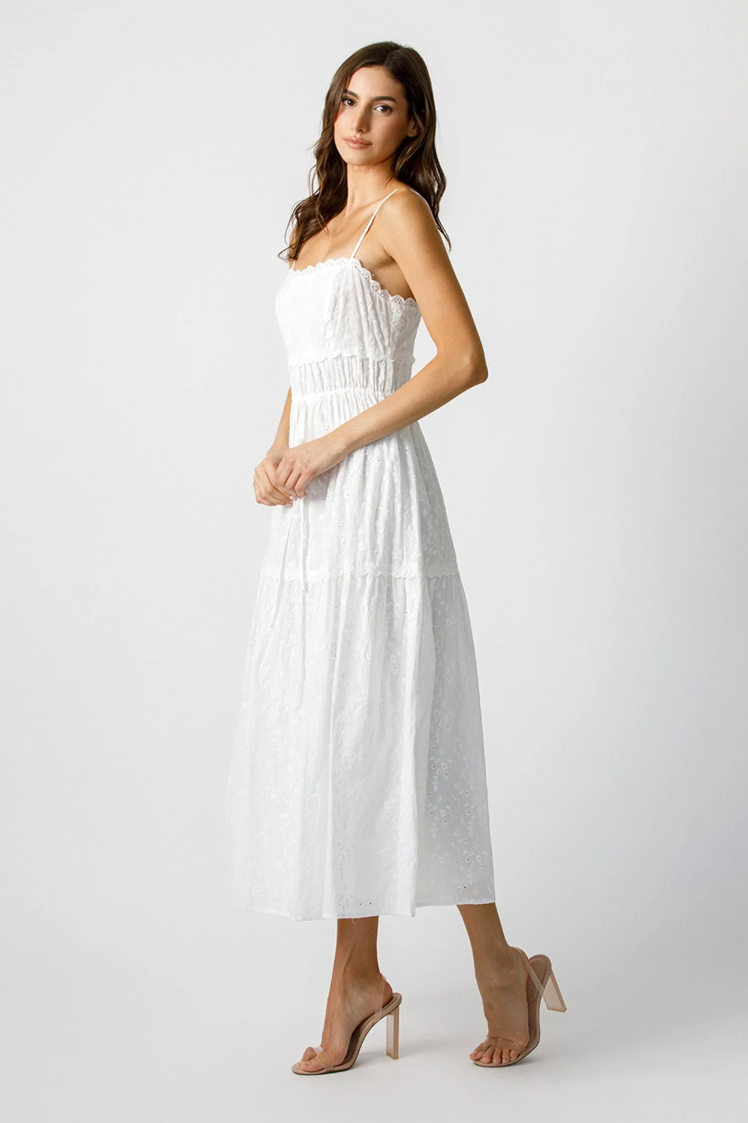 Alliana Eyelet Dress