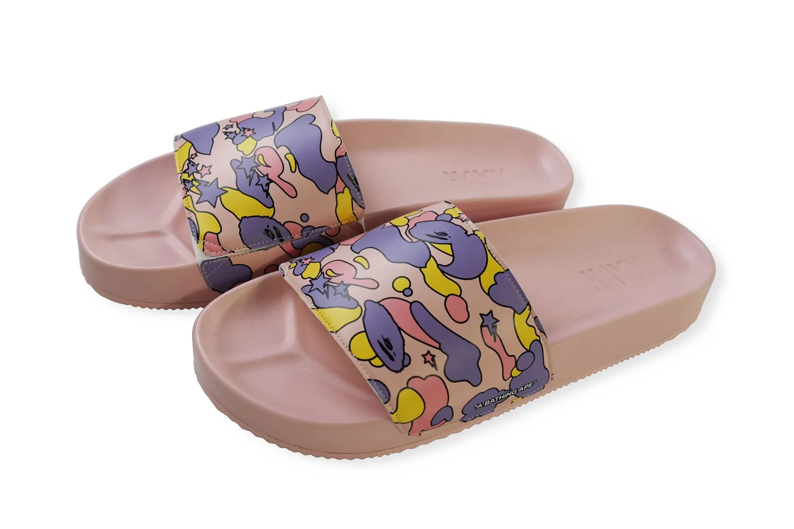 BAPE X HAYN STA CAMO SLIDES - PINK