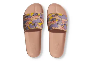 BAPE X HAYN STA CAMO SLIDES - PINK
