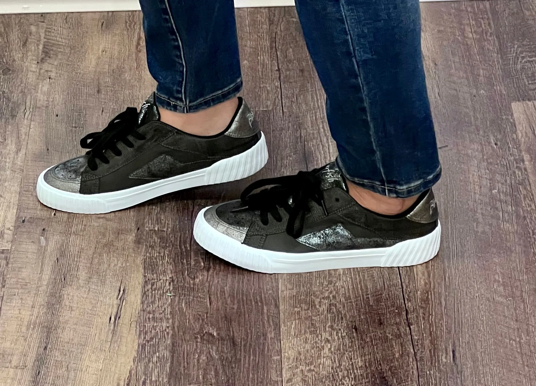 Blowfish Willa In Black Shimmer FINAL SALE