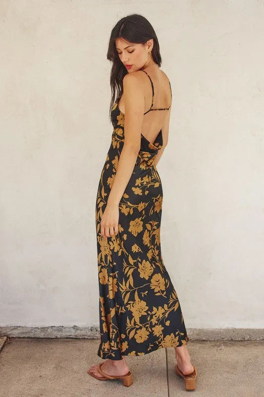 Floral Dusk Maxi Dress