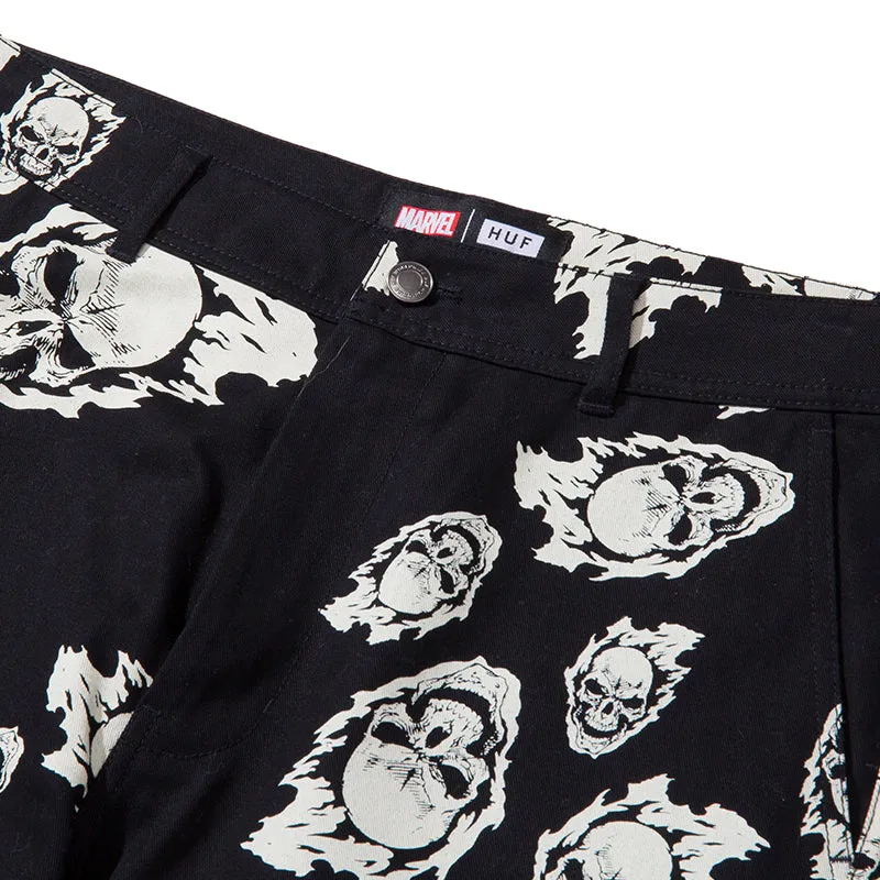 HUF X MARVEL GHOST RIDER PAINTER PANT