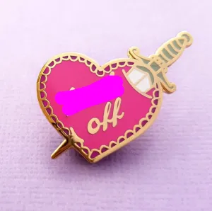 Jubly Umph Lapel Pin • F**k Off