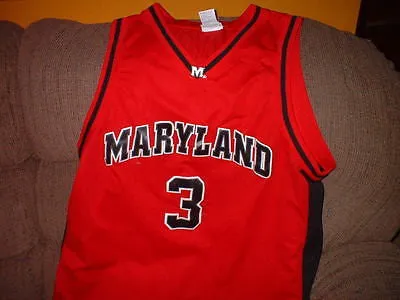 MARYLAND TERRAPINS BASKETBALL JERSEY SIZE XL FOOT LOCKER