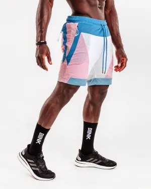 Mesh Panel 2-in-1 Basketball Shorts - Miami