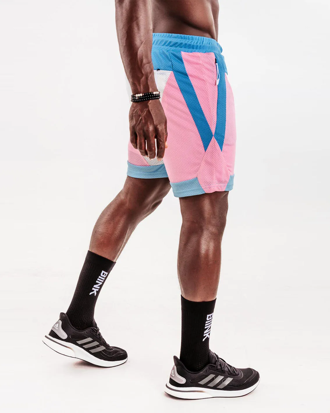 Mesh Panel 2-in-1 Basketball Shorts - Miami