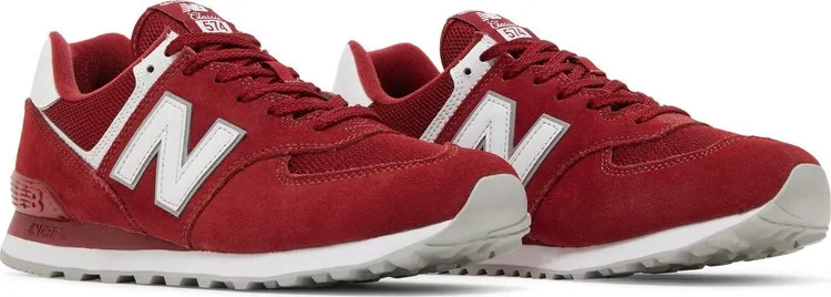 New Balance 574 'Scarlet' sneakers, red