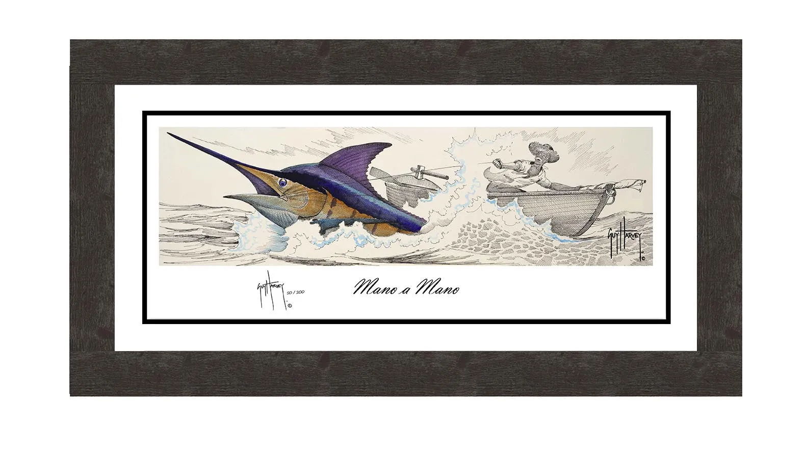 "Mano A Mano" Limited Edition Lithograph