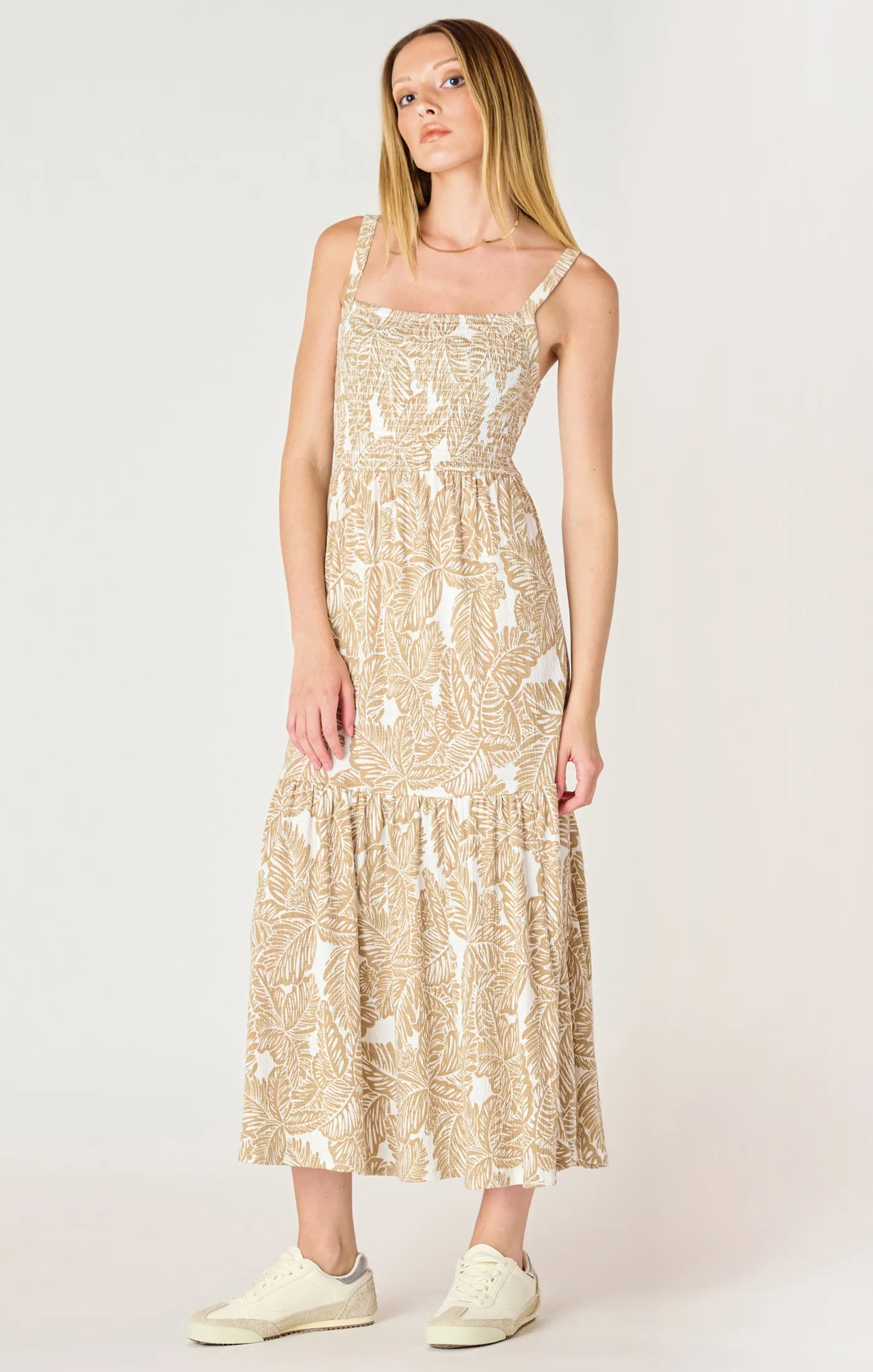 Smocked Palm Dress
