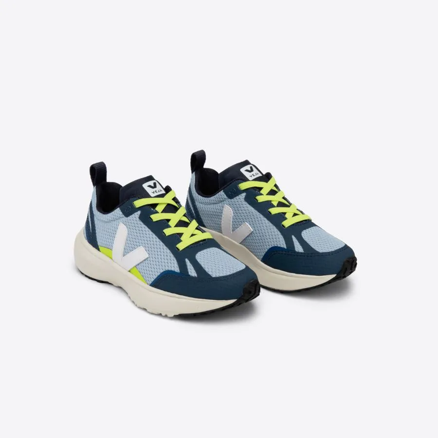 Veja Canary Elastic Laces - Steel White
