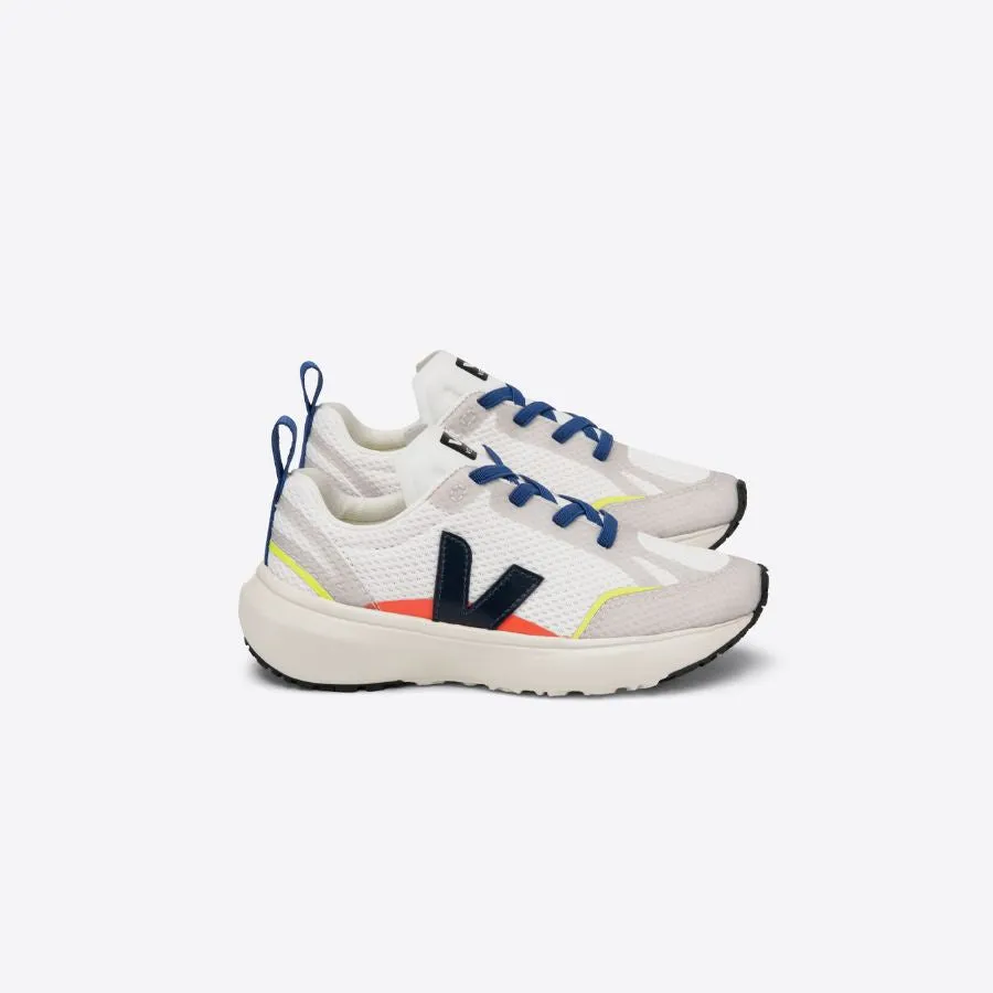 Veja Canary Elastic Laces - White Nautico